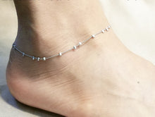 Load image into Gallery viewer, Mini metal bead unique anklets
