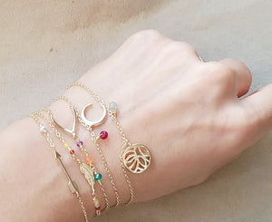 Arrow minimalist bracelet