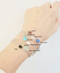 Color Gem stone bracelet