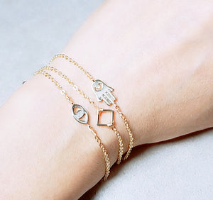 Gold Hamsa bracelet