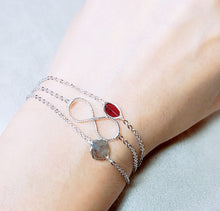 Load image into Gallery viewer, Infinity bracelet
