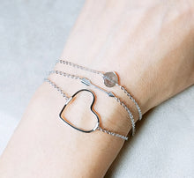 Load image into Gallery viewer, Heart bracelet
