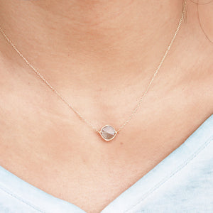 Labradorite gem stone necklace