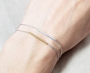 Silver Bar bracelet