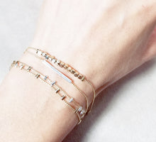 Load image into Gallery viewer, Bar two tone bracelet
